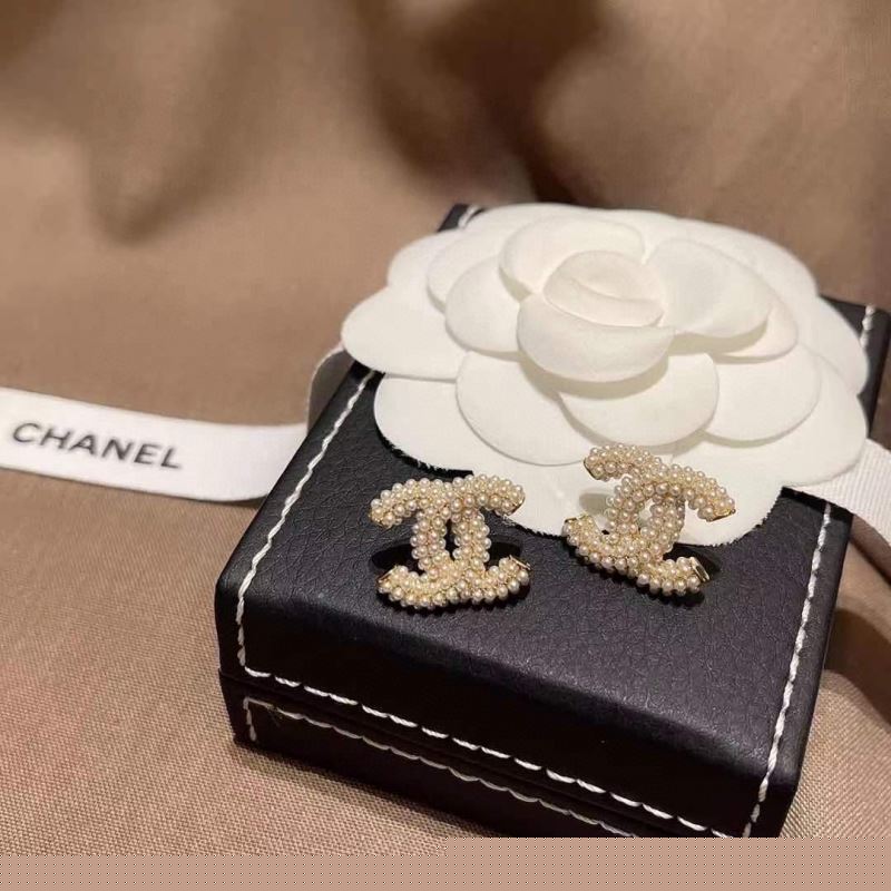 Ch*el earrings